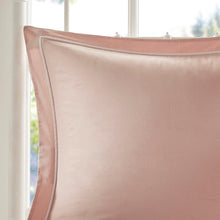 Load image into Gallery viewer, Madison Park Dawn 100% Cotton T180 9 Pcs Printing Pieced Comforter Set - Cal King - Blush MP10-6868 By Olliix
