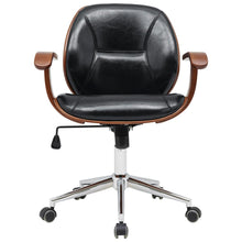 Load image into Gallery viewer, Samuel PU Bamboo Office Chair w/ Armrest
