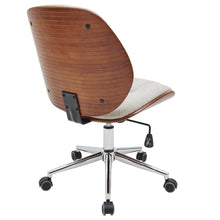 Load image into Gallery viewer, Shaun Fabric Bamboo Office Chair

