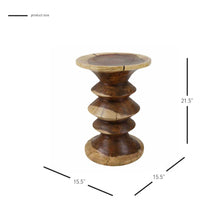 Load image into Gallery viewer, Ziva Trembesi Side/ End Table
