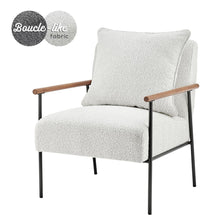 Load image into Gallery viewer, Quinton Fabric Accent Arm Chair
