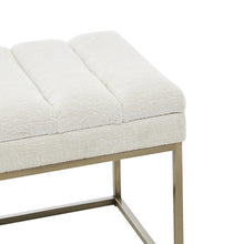 Load image into Gallery viewer, Darius KD Fabric Bench
