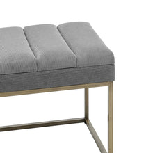Load image into Gallery viewer, Darius KD Fabric Bench
