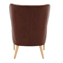 Load image into Gallery viewer, Bjorn Top Grain Leather Accent Chair
