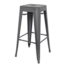 Load image into Gallery viewer, Metropolis Metal Backless Bar Stool, (Set of 4)

