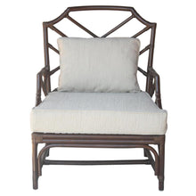 Load image into Gallery viewer, Kara Rattan Accent Arm Chair
