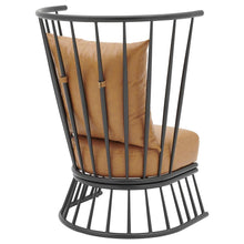 Load image into Gallery viewer, Jupiter KD PU Metal Accent Chair

