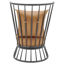 Load image into Gallery viewer, Jupiter KD PU Metal Accent Chair

