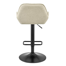 Load image into Gallery viewer, Luther Fabric Gaslift Swivel Bar Stool, (Set of 2)
