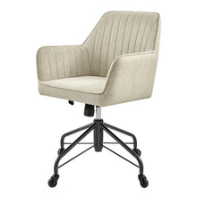 Load image into Gallery viewer, Thompson Fabric Swivel Office Arm Chair
