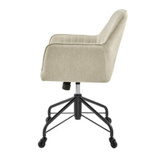 Load image into Gallery viewer, Thompson Fabric Swivel Office Arm Chair

