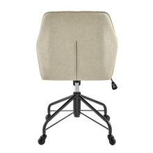 Load image into Gallery viewer, Thompson Fabric Swivel Office Arm Chair
