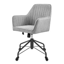 Load image into Gallery viewer, Thompson Fabric Swivel Office Arm Chair
