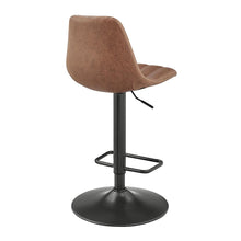 Load image into Gallery viewer, Robert PU Gaslift Swivel Bar Stool, (Set of 2)
