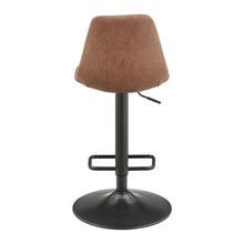 Load image into Gallery viewer, Robert PU Gaslift Swivel Bar Stool, (Set of 2)
