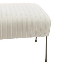 Load image into Gallery viewer, Merritt Pleated Velvet Fabric Bench
