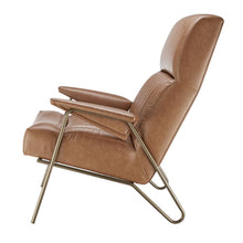 Load image into Gallery viewer, Caspian Bonded Leather Accent Chair

