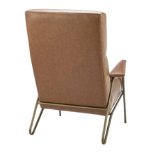 Load image into Gallery viewer, Caspian Bonded Leather Accent Chair
