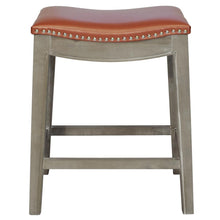 Load image into Gallery viewer, Elmo Bonded Leather Counter Stool
