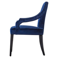 Load image into Gallery viewer, Viola Velvet Fabric Klismos Chair
