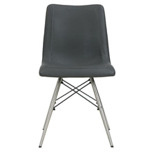 Load image into Gallery viewer, Blaine PU Chair Stainless Steel Legs, (Set of 2)
