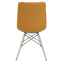 Load image into Gallery viewer, Blaine PU Chair Stainless Steel Legs, (Set of 2)
