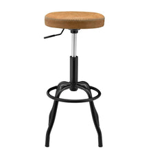 Load image into Gallery viewer, Eaton PU Leatgher Gaslift Backless Swivel Bar Stool
