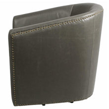 Load image into Gallery viewer, Ernest Bonded Leather Swivel Chair
