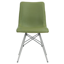 Load image into Gallery viewer, Blaine PU Chair Stainless Steel Legs, (Set of 2)
