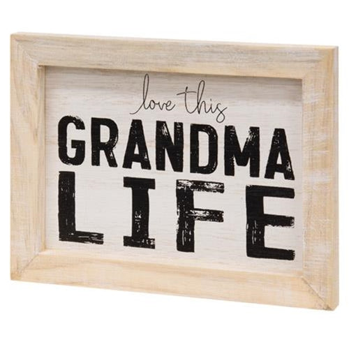 Grandma Life Framed Sign (Pack of 4)