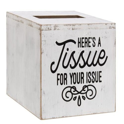 Here's a Tissue For Your Issue Tissue Box (Pack of 2)