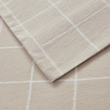 Load image into Gallery viewer, Oversized Flannel Cotton 4 Piece Sheet Set QueenBR20-1857 By Olliix
