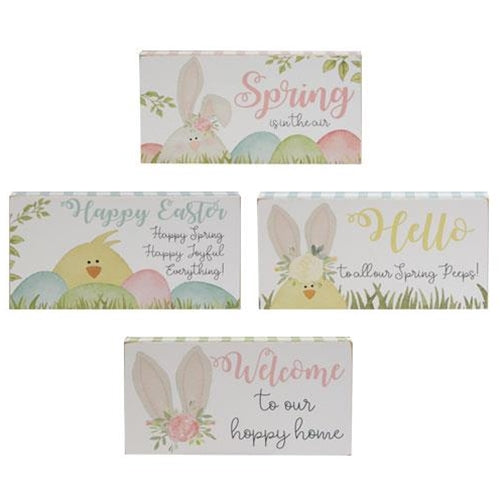 Spring In The Air Block 4 Asstd. (Pack of 4)