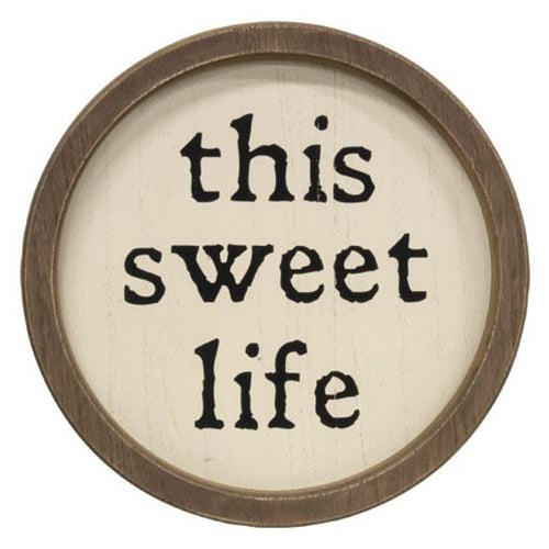 This Sweet Life Circle Frame (Pack of 2)