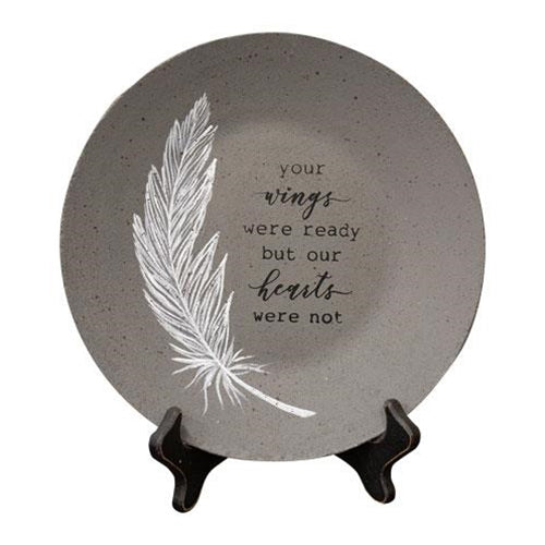 Your Wings Were Ready Plate (Pack of 2)