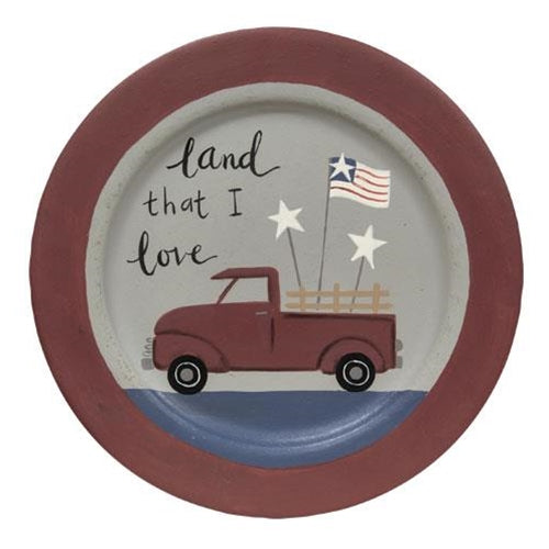 Land That I Love Plate 11.5