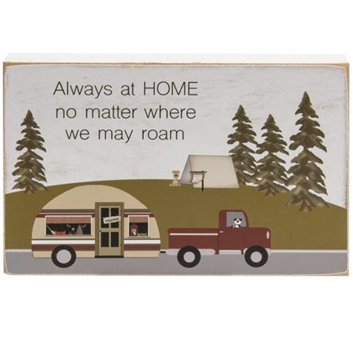 Always At Home Camper Block (Pack of 4)