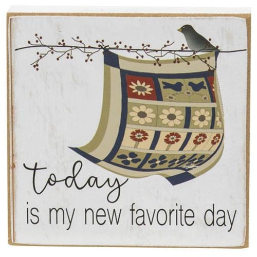 Live By Grace Square Block 3 Asstd. (Pack of 4)