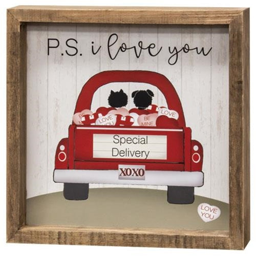 P.S. I Love You Frame (Pack of 2)