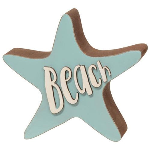 Beach Chunky Star (Pack of 4)
