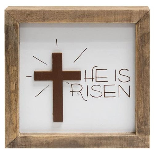 He Is Risen Frame (Pack of 4)
