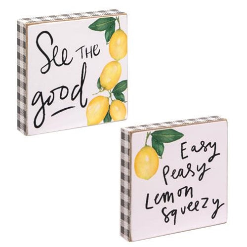 Easy Peasy  Square Block 2 Asstd. (Pack of 4)