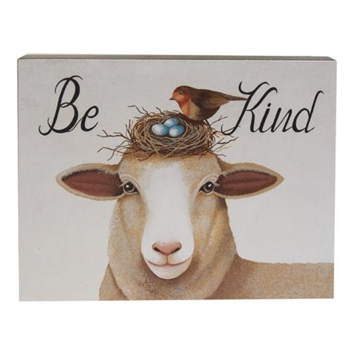 Be Kind Box Sign (Pack of 2)