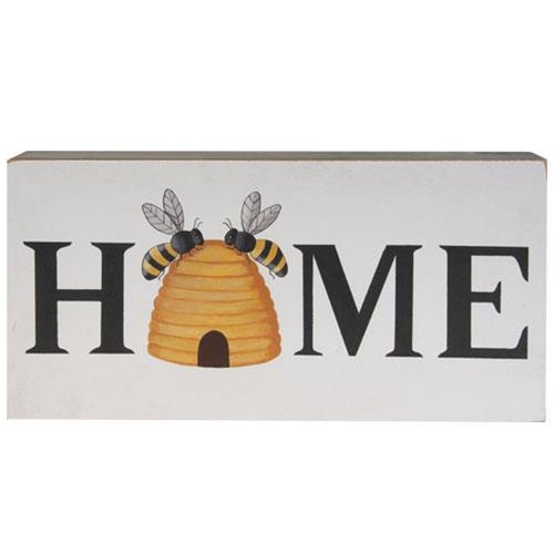 Beehive Home Box Sign (Pack of 2)