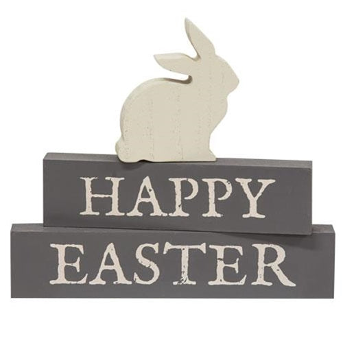 3/Set Happy Easter Block Stackers (Pack of 4)