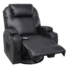 Load image into Gallery viewer, Ergonomic Heated Massage Recliner Sofa Chair Deluxe Lounge Executive w/ Control-brown
