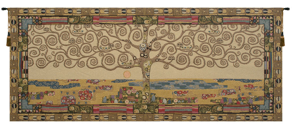 Tree of Life by Klimt I Italian Tapestry