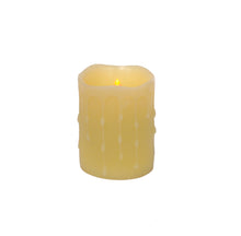 Load image into Gallery viewer, LED Dripping Wax Pillar Candles with Remote (Set of 4)
