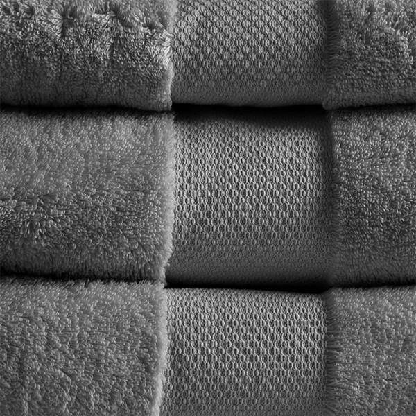 Madison Park Signature Turkish Cotton 6 Piece Bath Towel Set MPS73-454 By Olliix