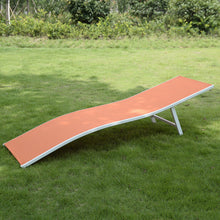 Load image into Gallery viewer, Outdoor Chaise Lounge Chair - Orange
